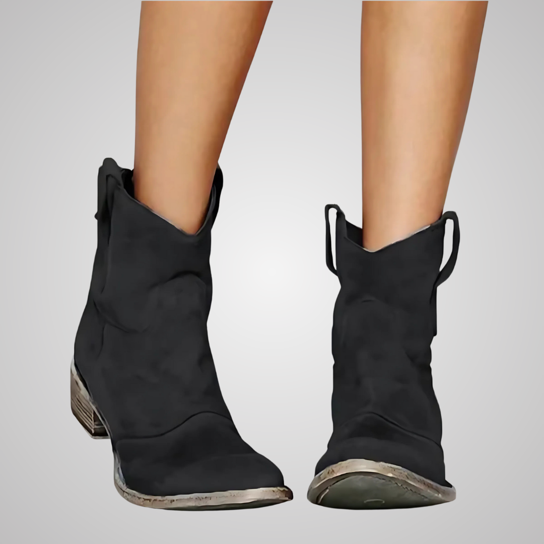 Silvia™ | Premium Wildlederleder Stiefeletten